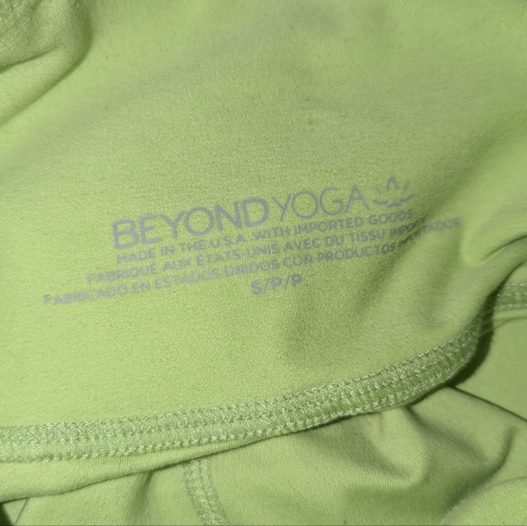 Beyond Yoga Spacedye Caught In The Midi High Waisted Legging Lime Ice Small - Picture 3 of 9